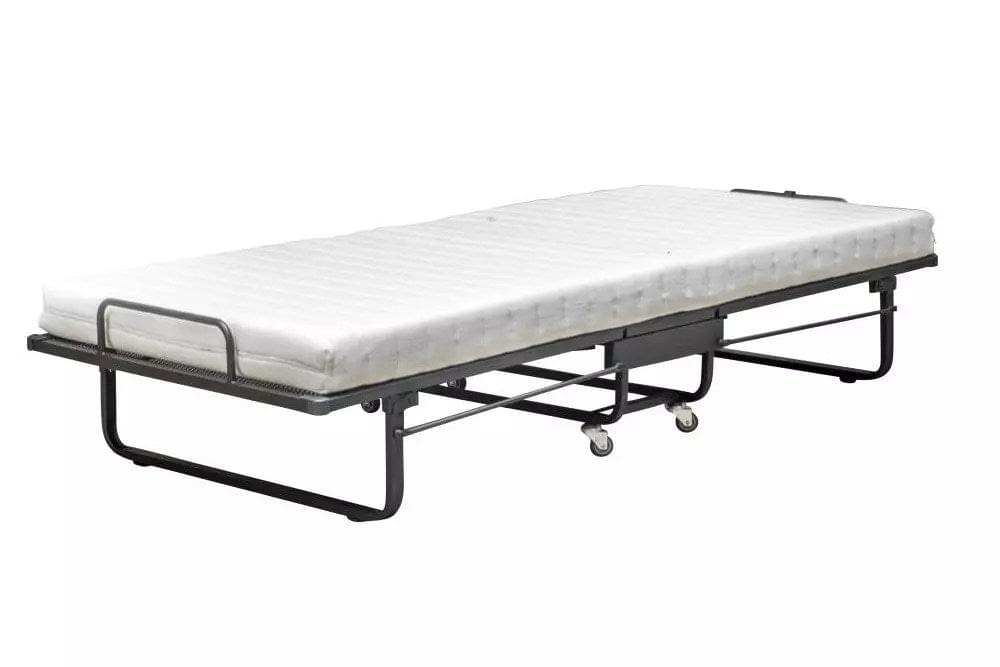 Gästebett GB120 aufgeklappt mit Matratze