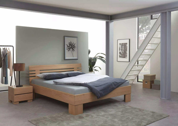 Buche Massivholzbett Premium 01
