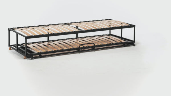 Funktionsbett Unterbau Bett Premium Twinbox