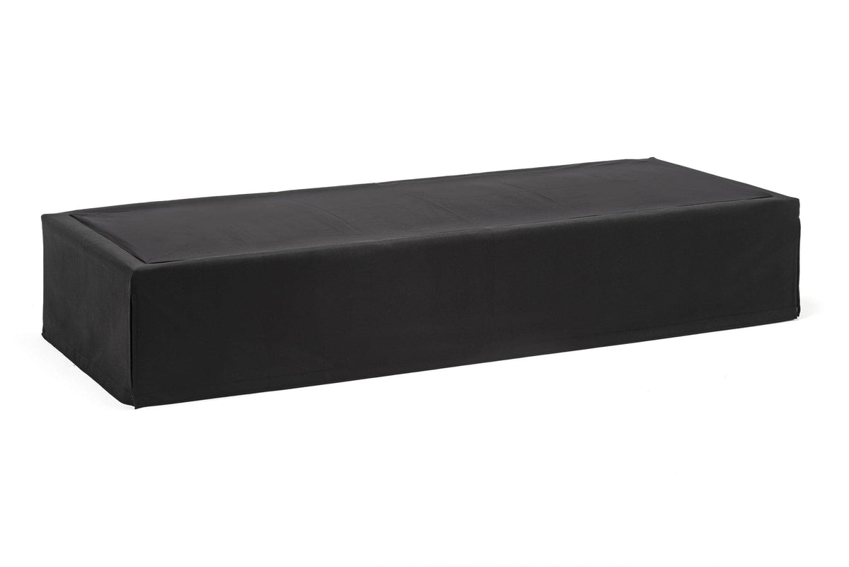 Funktionsbett Twinbox Unterbau, Bezug Luca Onyx
