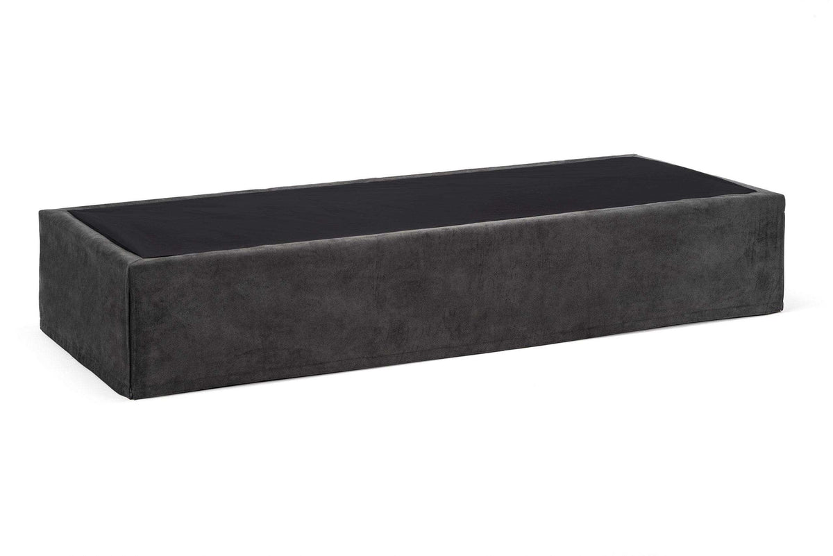 Funktionsbett Twinbox Unterbau, Bezug Graphit